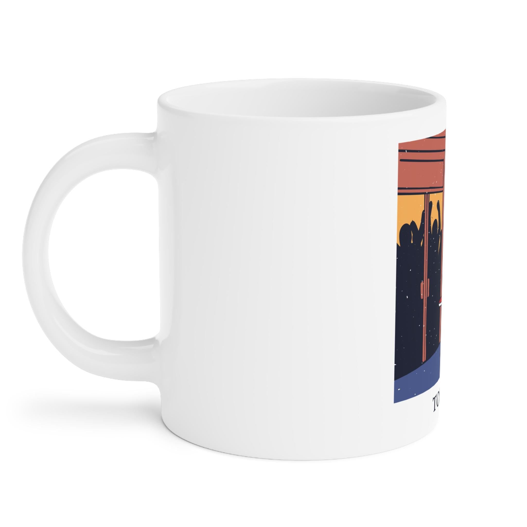 Toronto Skyline Ceramic Mug - Unique City Souvenir