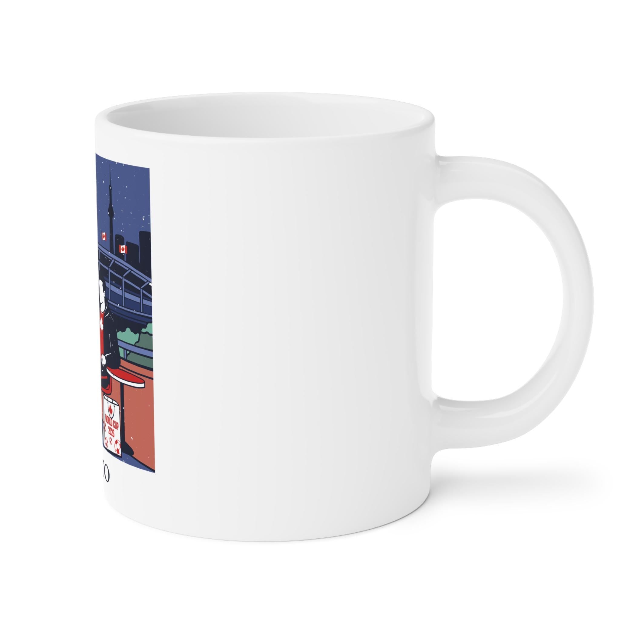 Toronto Skyline Ceramic Mug - Unique City Souvenir