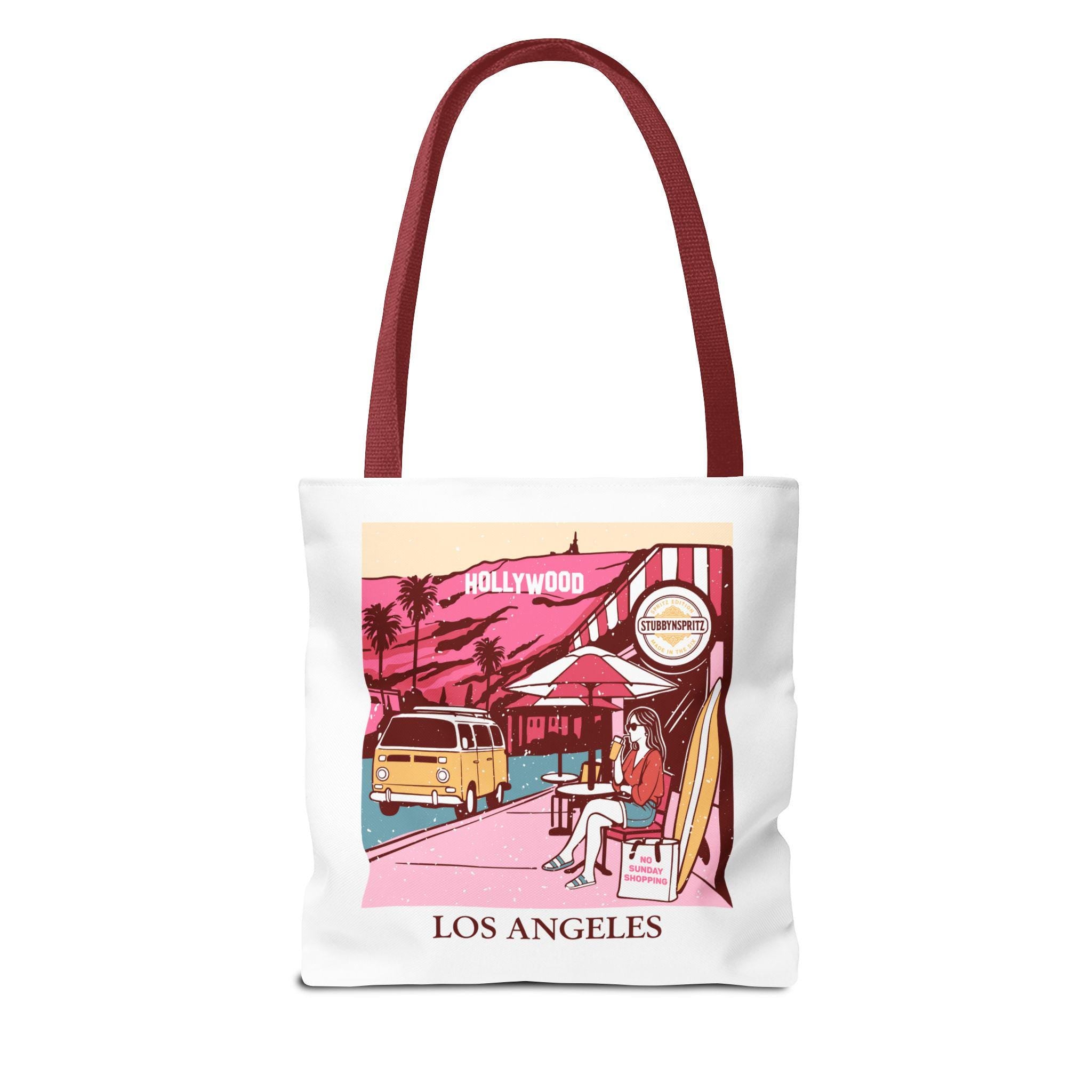 Los Angeles Graphic Tote Bag: Beach City Explorer Bag