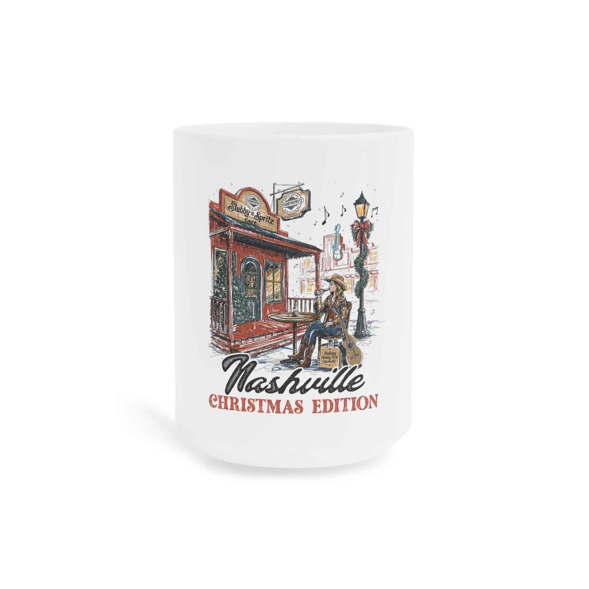 Nashville Christmas Edition Ceramic Mug