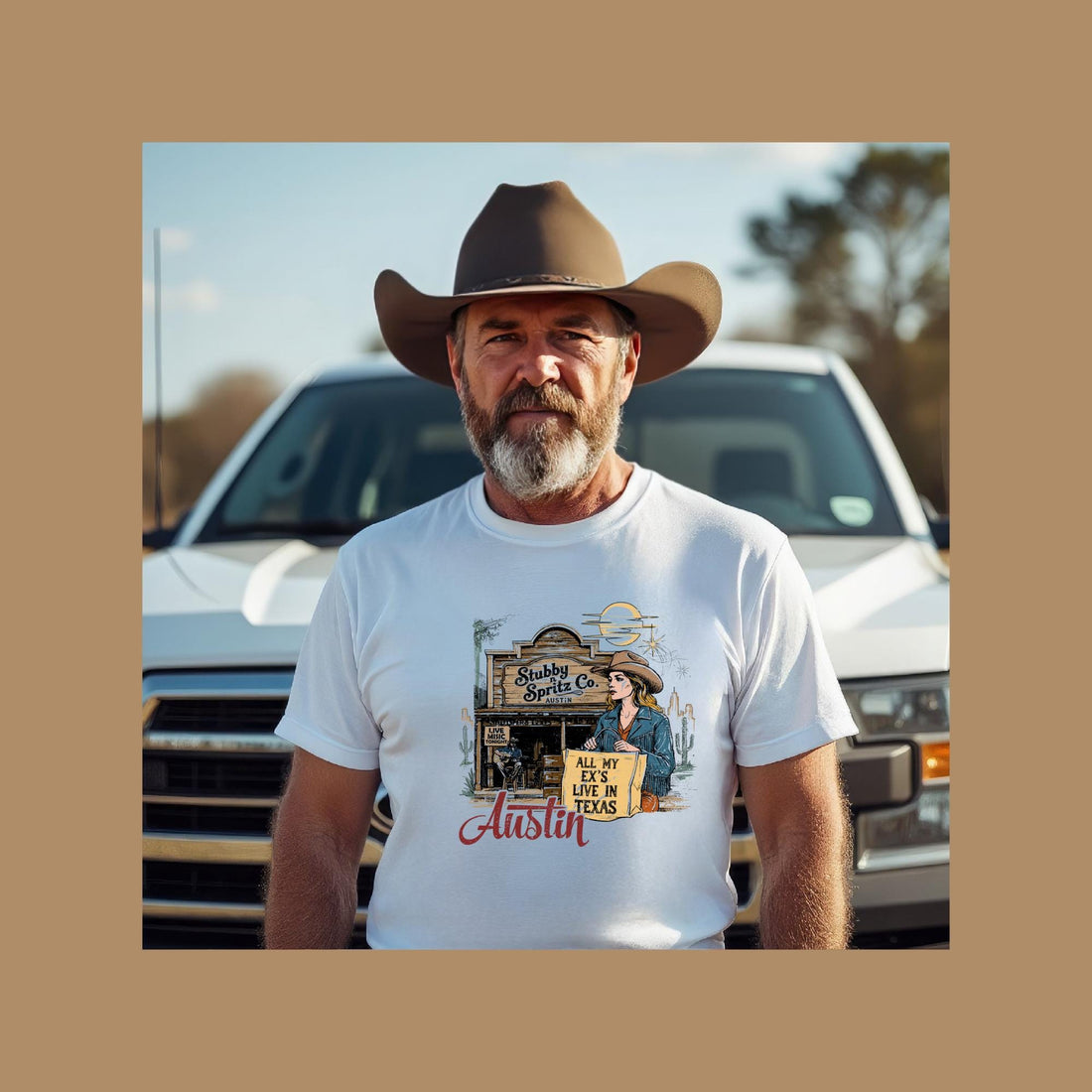 Austin Texas T-Shirt: Country Lyric Graphic Tee