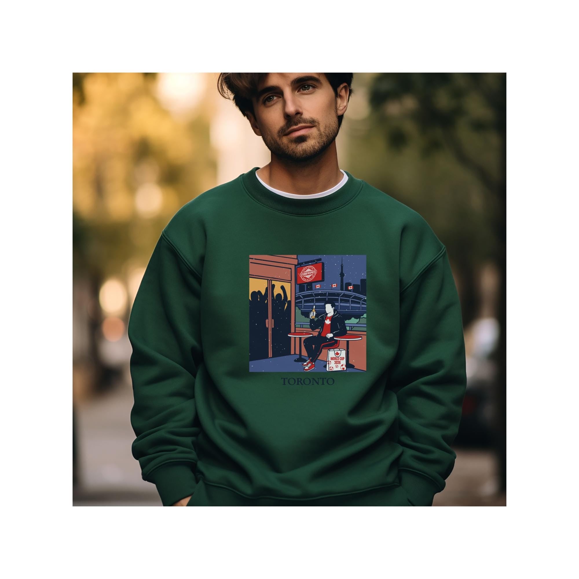 Toronto 2026 World Cup Sweatshirt: Retro Soccer Fan Apparel