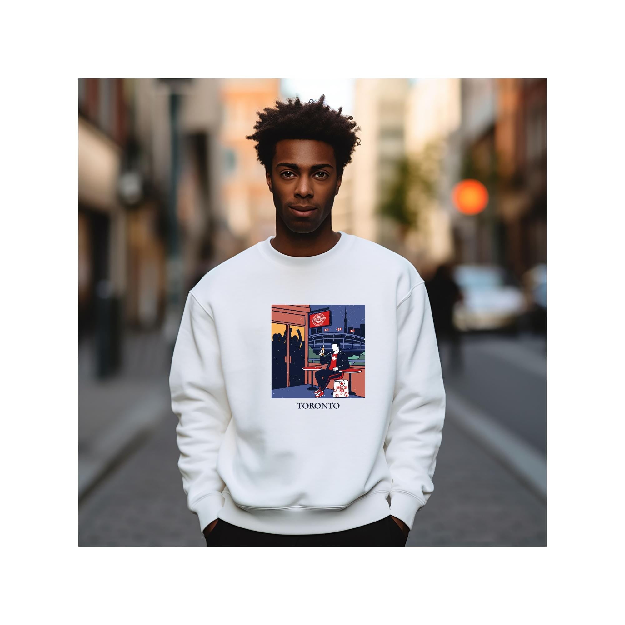 Toronto 2026 World Cup Sweatshirt: Retro Soccer Fan Apparel
