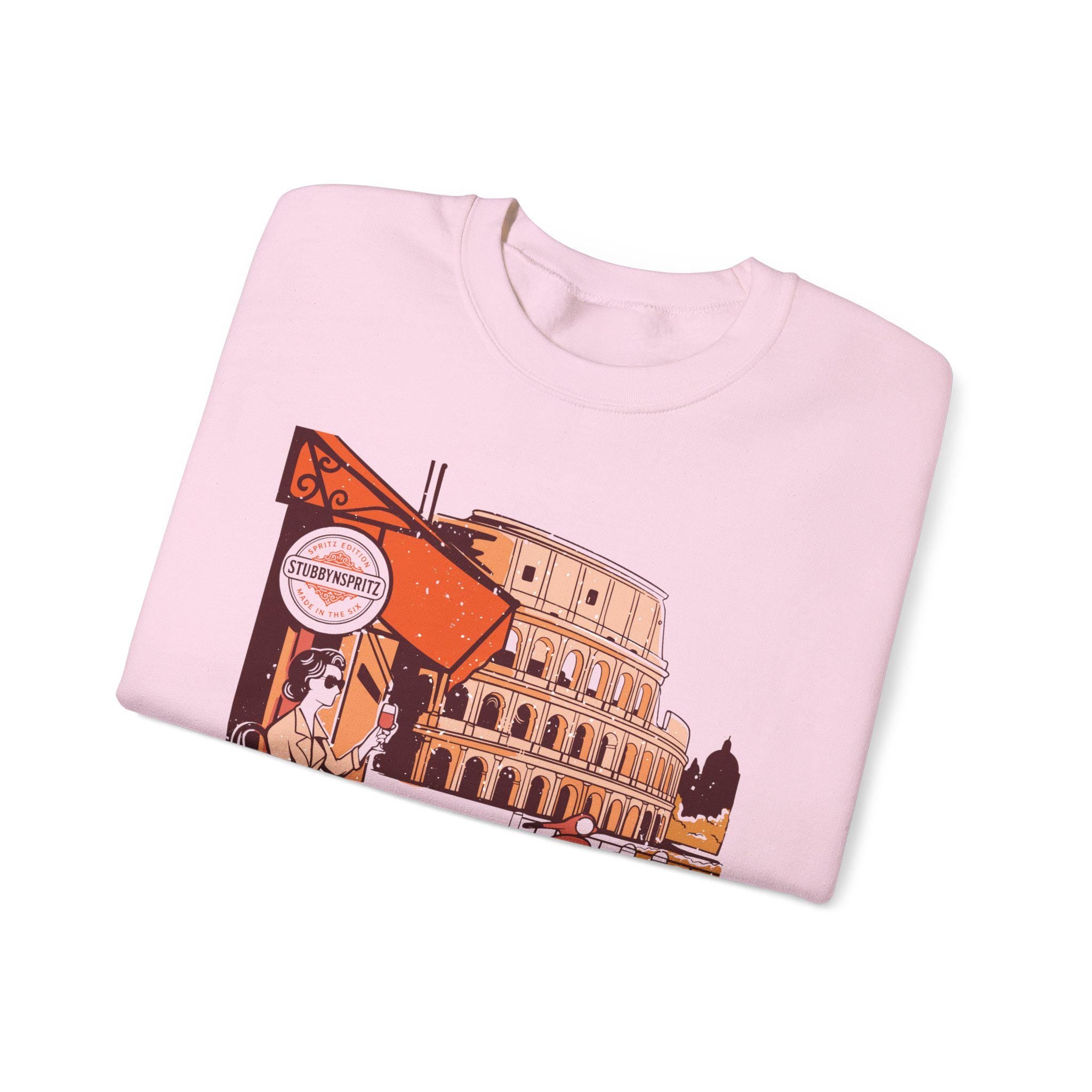 Rome Café Sweatshirt: Italian Travel Souvenir