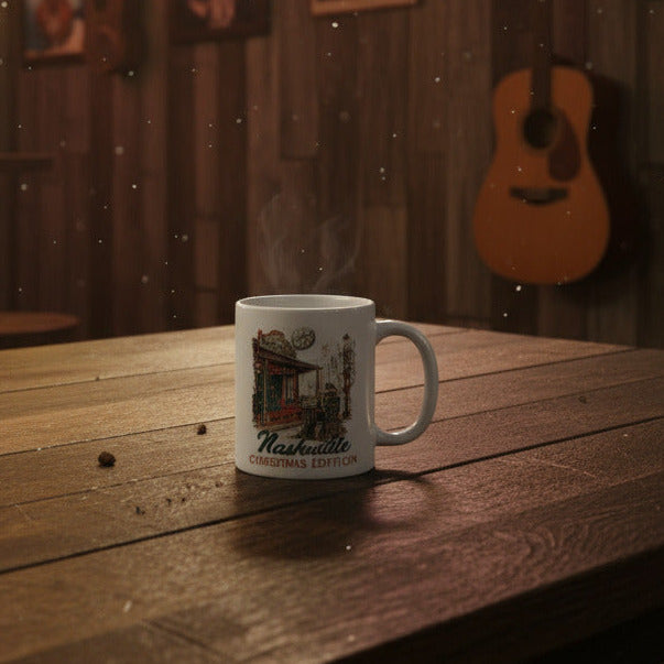 Nashville Christmas Edition Ceramic Mug