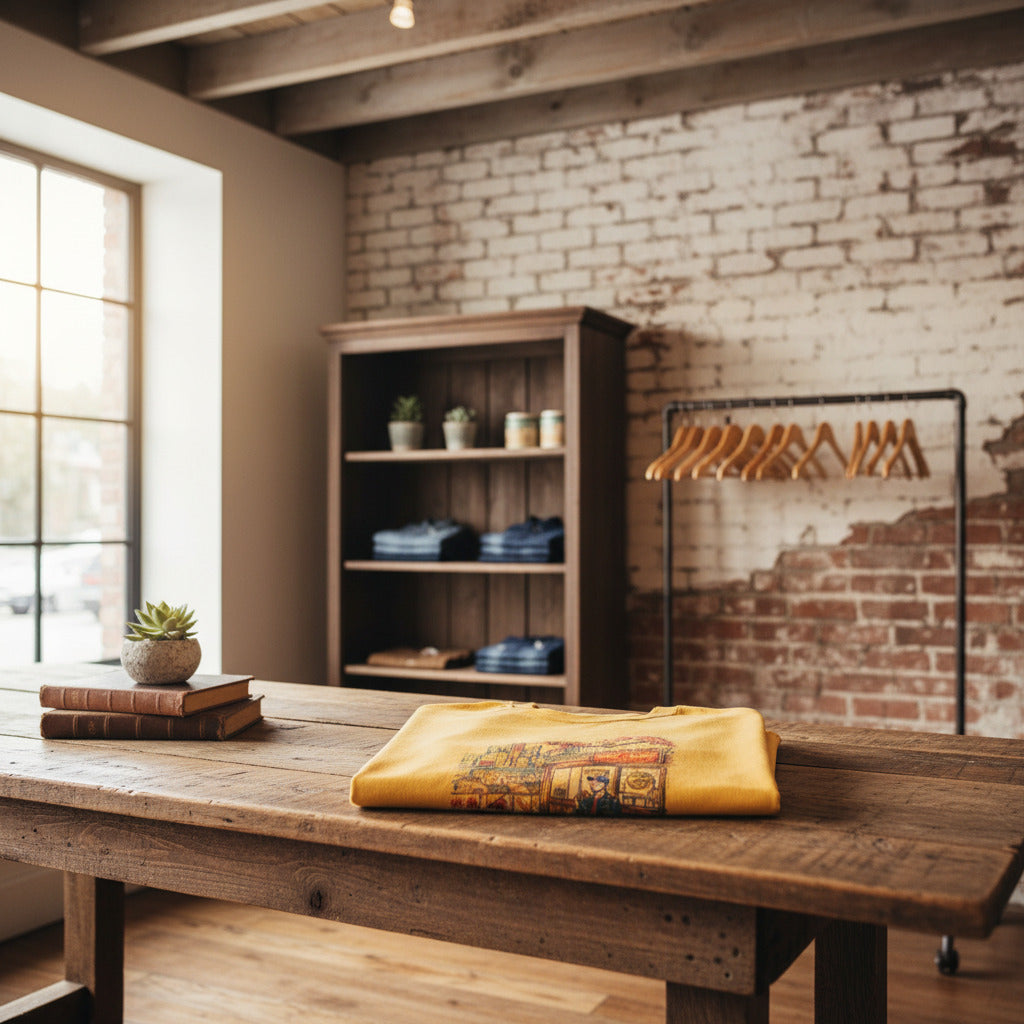 Cotton Sweatshirt City Japan Style Cafe Retro Exclusive Limited Edition Urban Vintage Streetwear Core Soft Cozy Fit