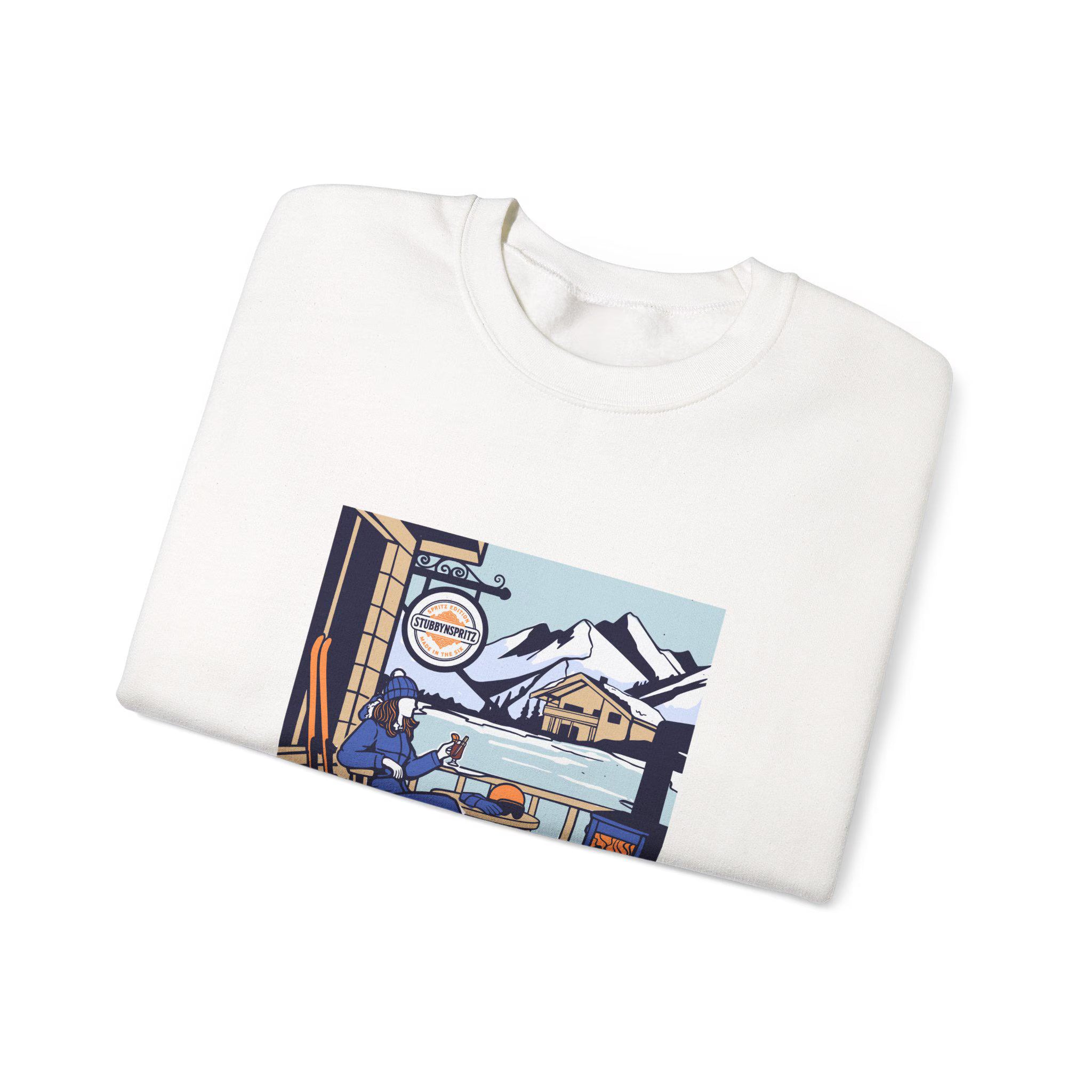 St Moritz Ski Sweatshirt Cotton Polyester Blend Heritage Collection Limited Edition