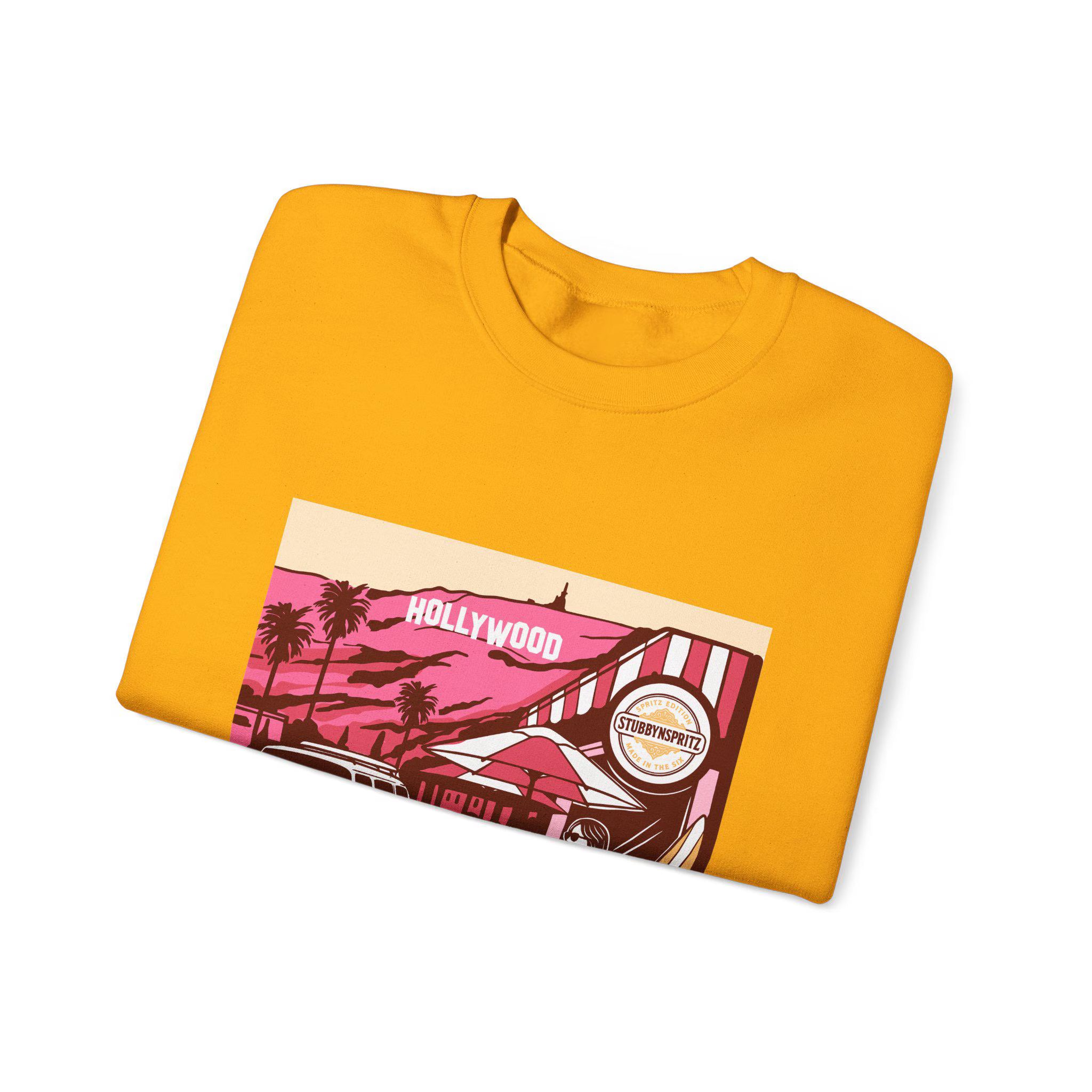 Los Angeles Cafe Vintage Collection Heavy Blend Crewneck Sweatshirt Limited Edition