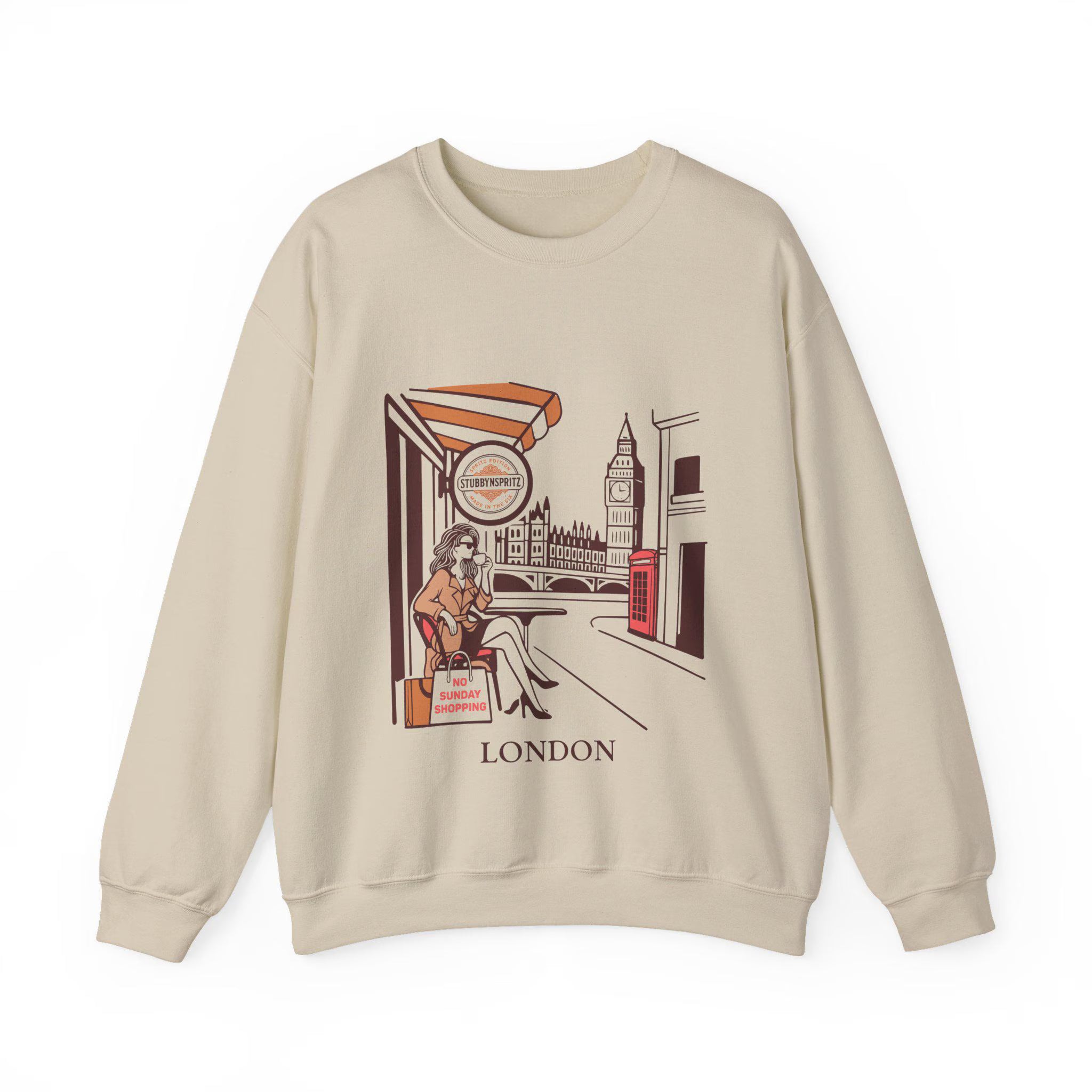 London Souvenir Sweatshirt Heritage London Collection Limited Edition Urban Explorer