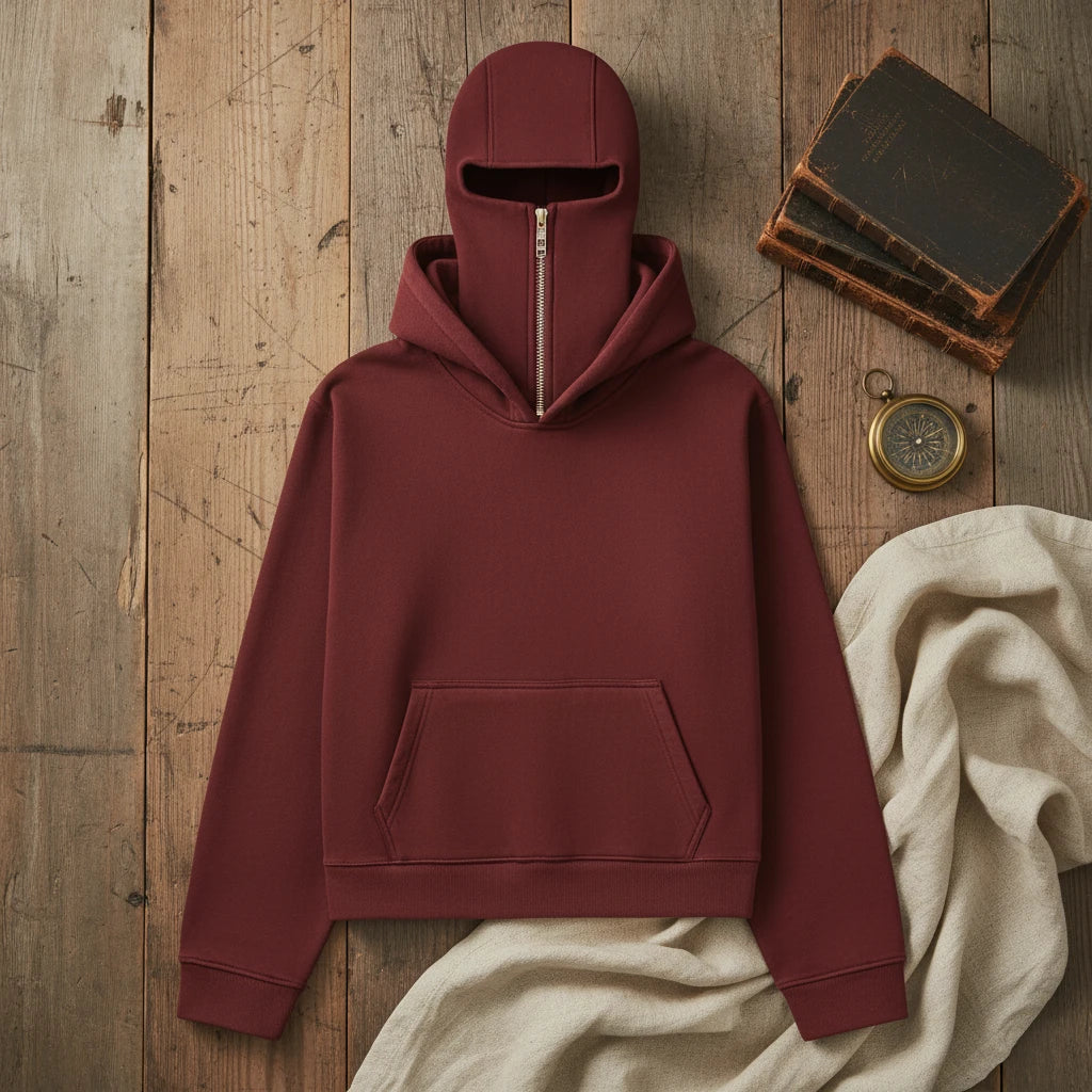 UrbanEdge Double Hood Cardigan Luxe Collection Elite Exclusive Edition For Urban Layering