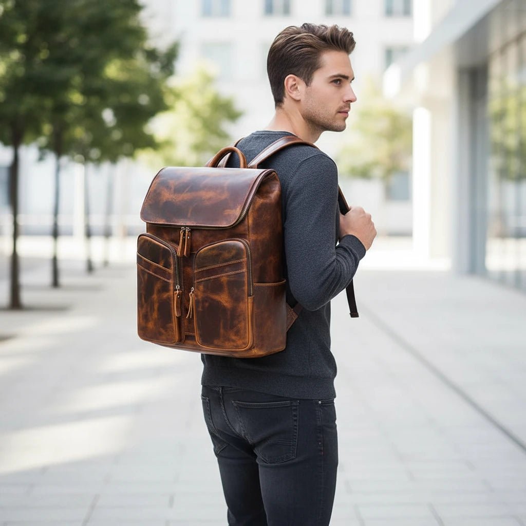 Vintage Leather Handbag
