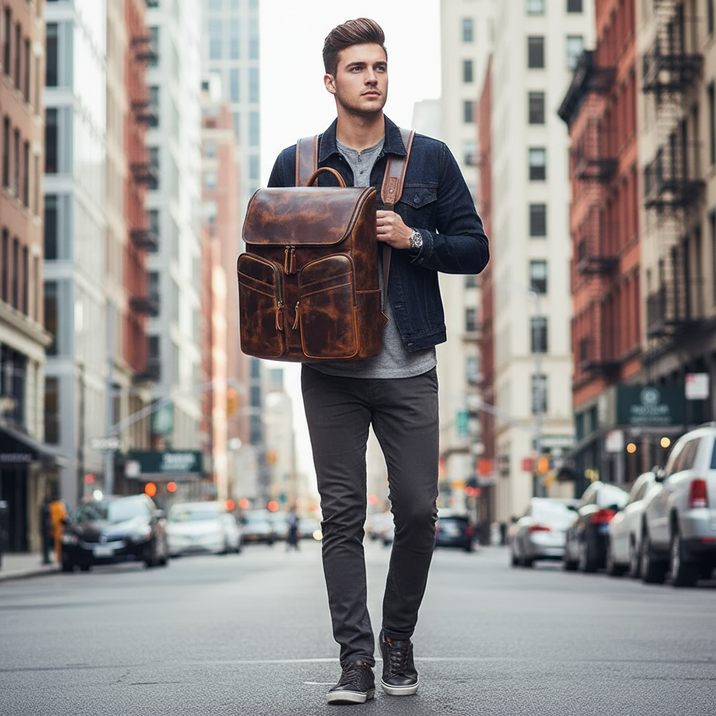 Vintage Leather Handbag