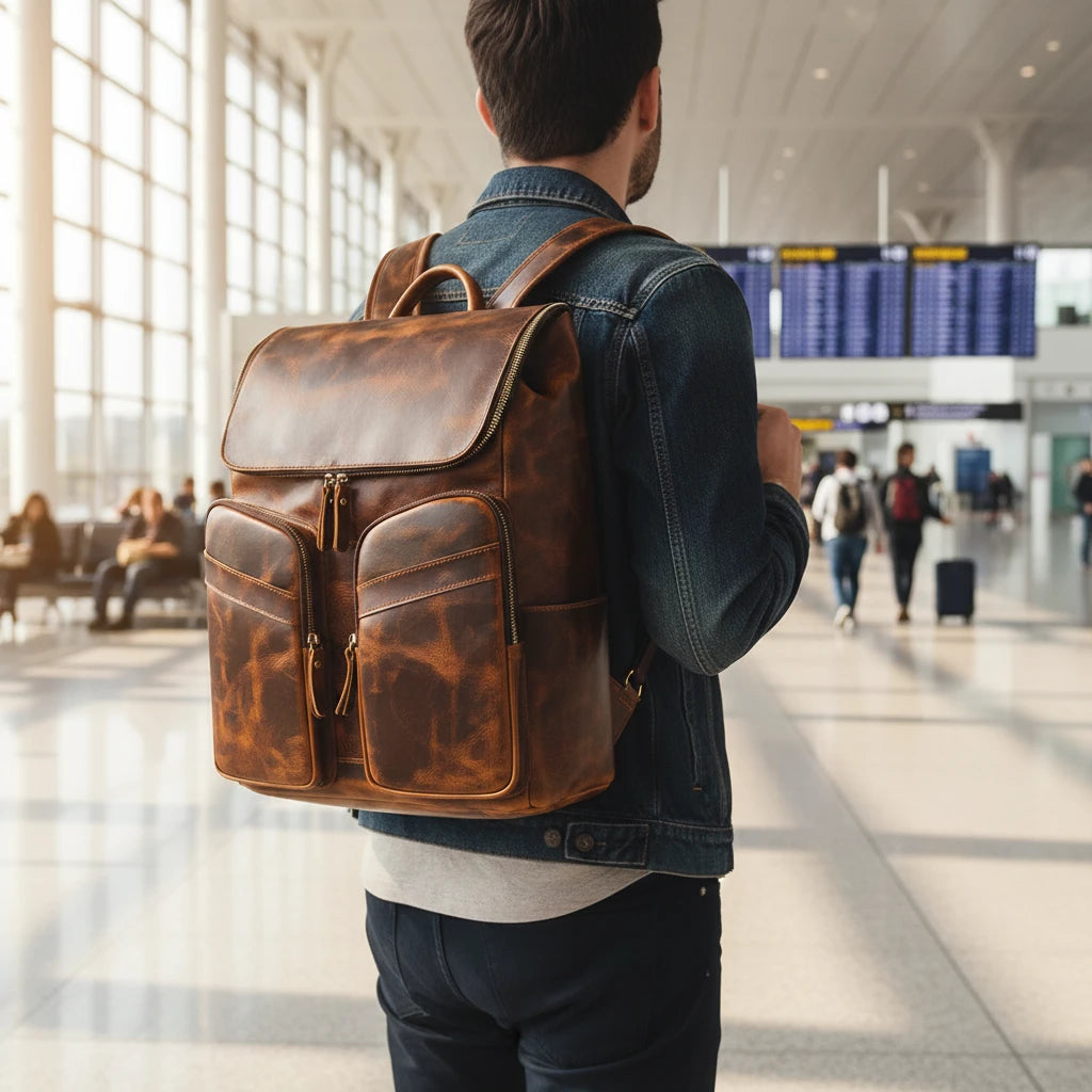 Vintage Leather Handbag
