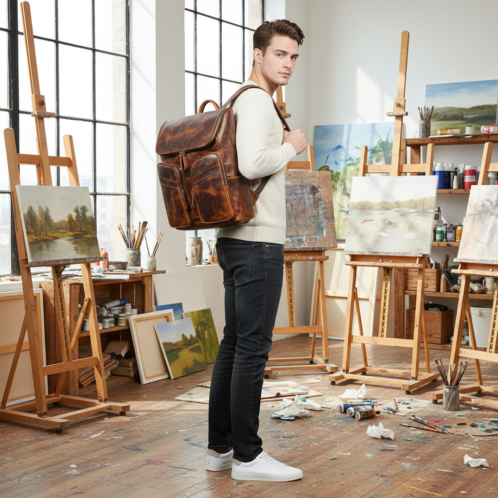 Vintage Leather Handbag