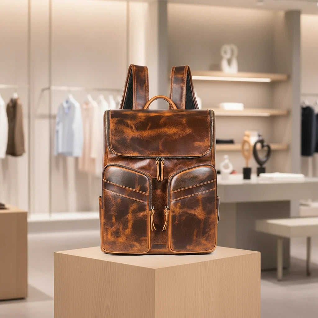 Vintage Leather Handbag