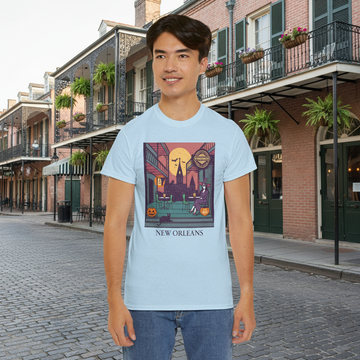 New Orleans t-shirt lifestyle mockup