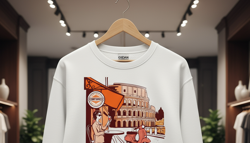 Rome Collection Sweatshirt Premium Cotton Limited