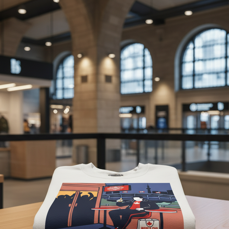 Premium Cotton Sweatshirt World Cup Toronto 2026 Limited Edition Authentic Collection