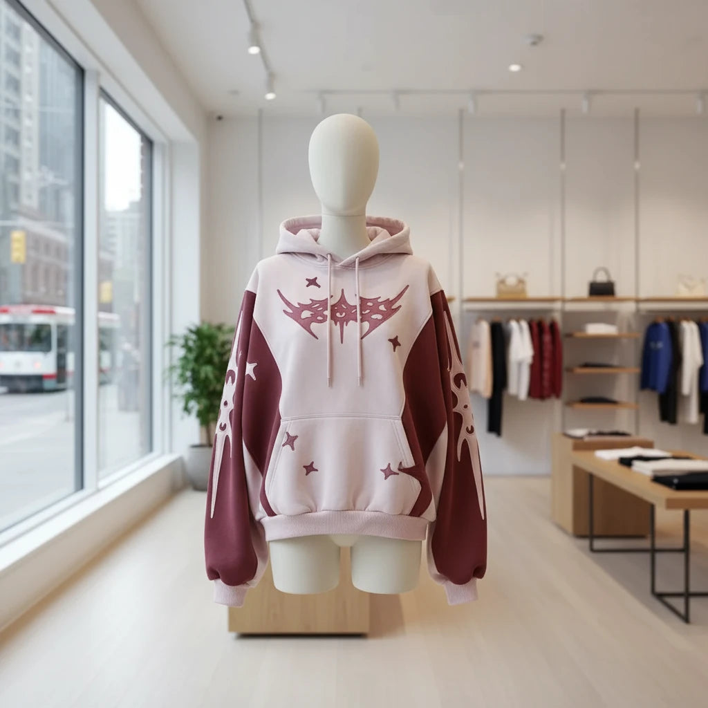 Y2K Grunge Pullover Hoodies for Women